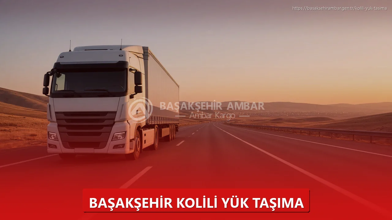 Başakşehir Parça Yük Taşıma Planlama